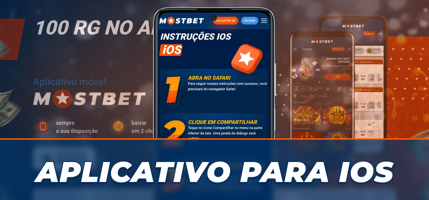 aplicativo móvel para telefones iOS