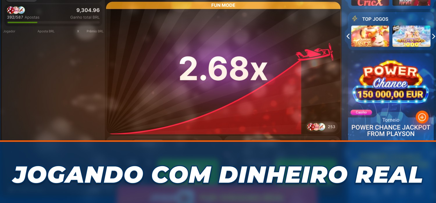 jogar Aviator com dinheiro real